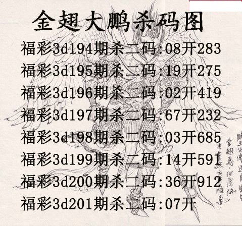 金翅大鹏杀码