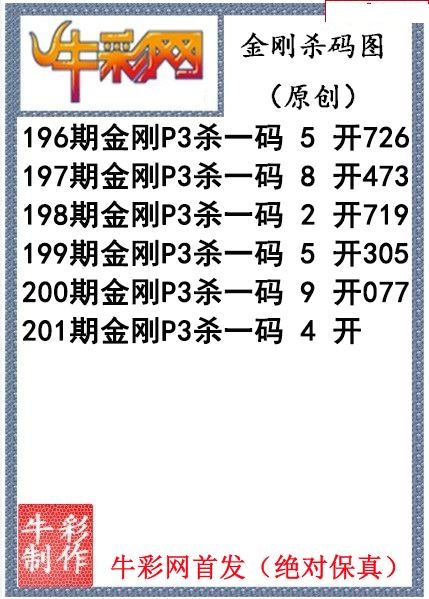 金刚杀码图迷