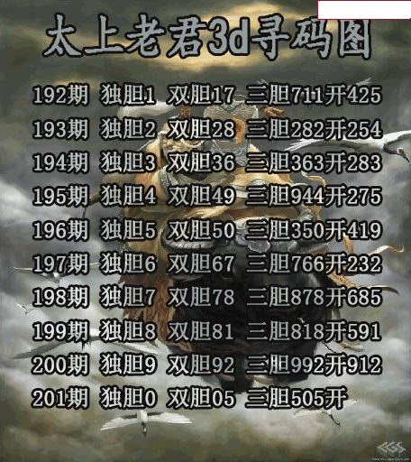 太上老君寻码图