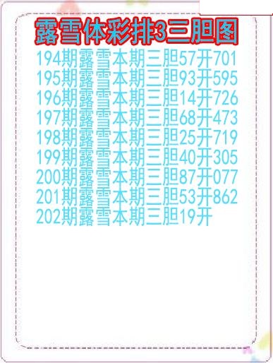 露雪三胆图