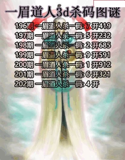 一眉道人杀码