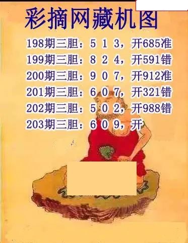 彩摘藏机图