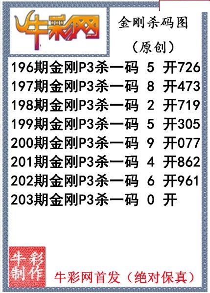金刚杀码图迷