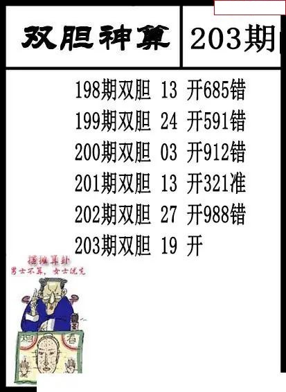 双胆神算