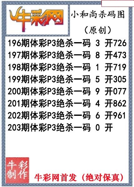 小和尚杀码