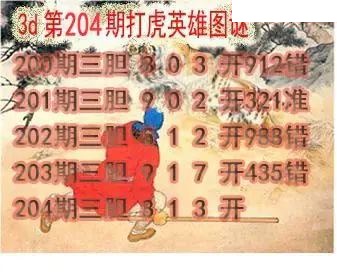打虎英雄图