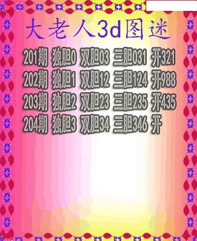 大老人三胆