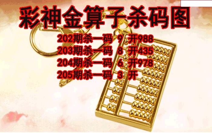 彩神金算子杀码
