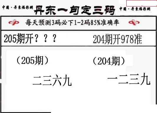 丹东一句定三码