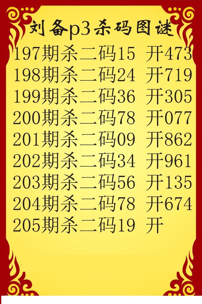 刘备杀码