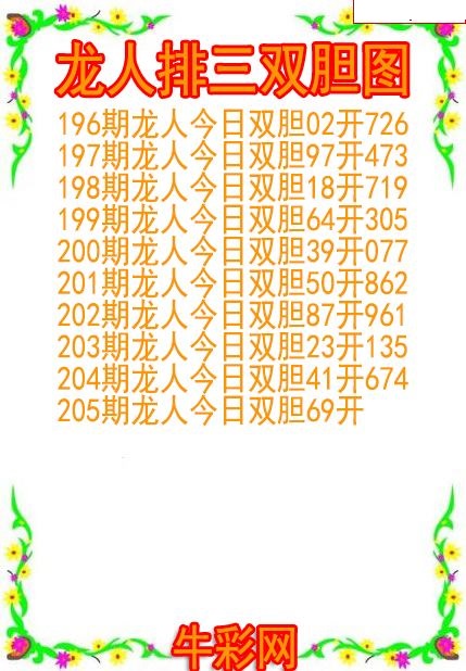 龙人双胆图