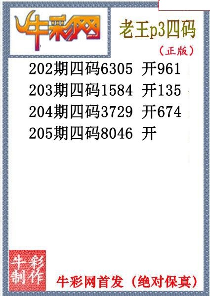 老王胆码