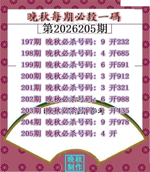 晚秋杀码图