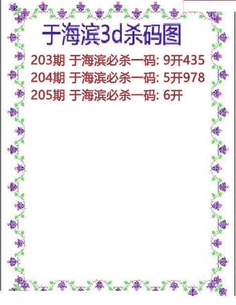 于海滨杀码