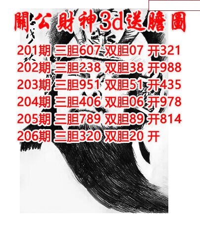 关公财神送胆