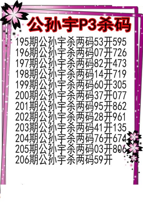 公孙宇杀码图