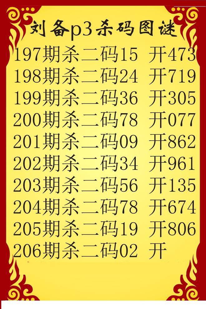 刘备杀码