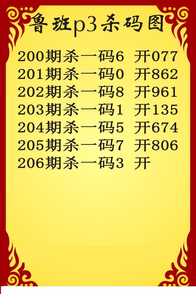 鲁班杀码