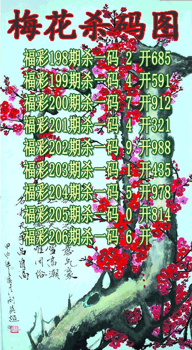 梅花杀码