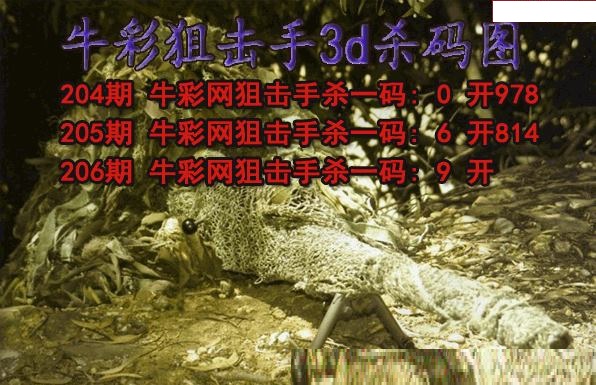 牛彩狙击手杀码