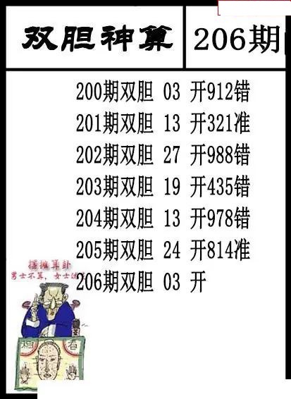 双胆神算