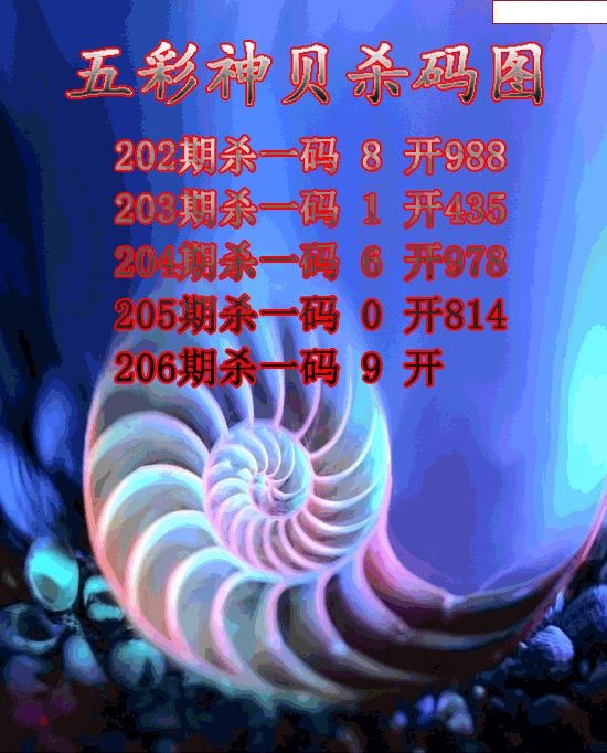 五彩神贝杀码