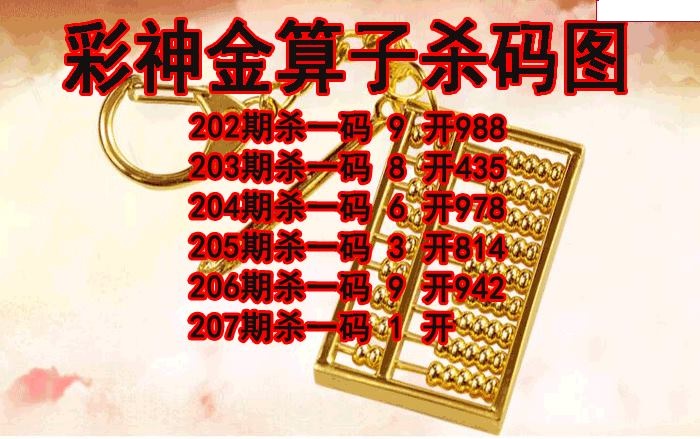 彩神金算子杀码