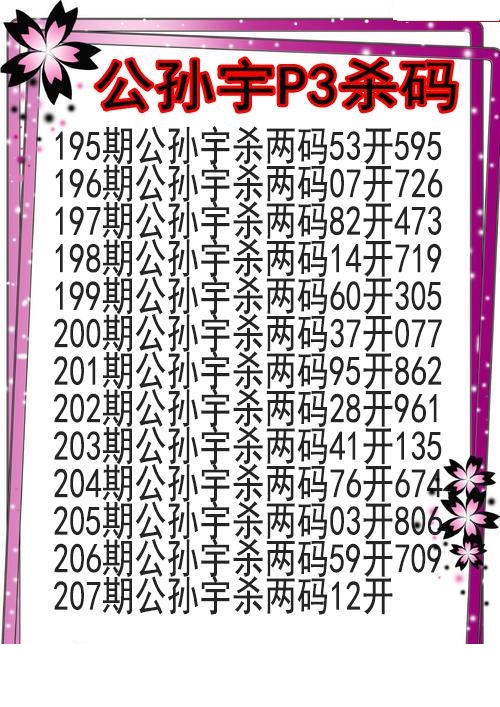 公孙宇杀码图