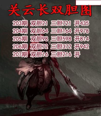 关云长双胆