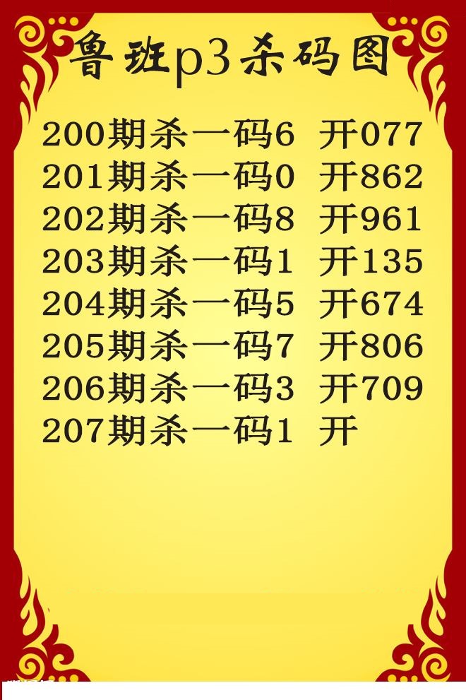 鲁班杀码