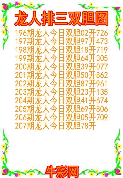 龙人双胆图