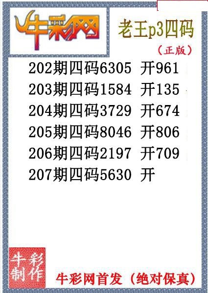 老王胆码