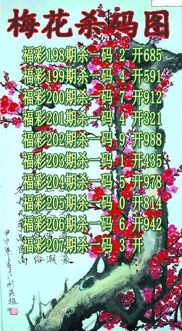 梅花杀码