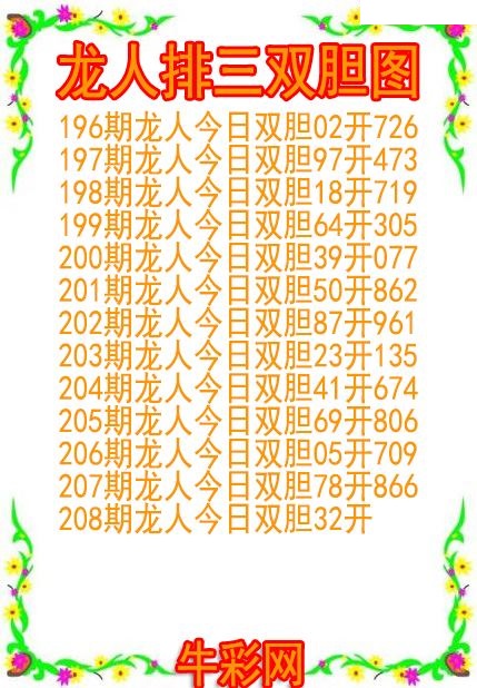 龙人双胆图