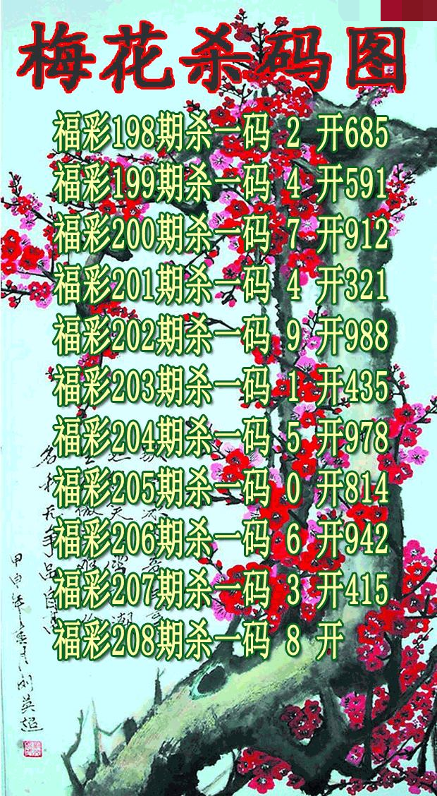 梅花杀码