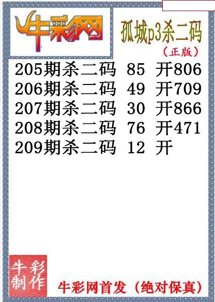 孤城杀码