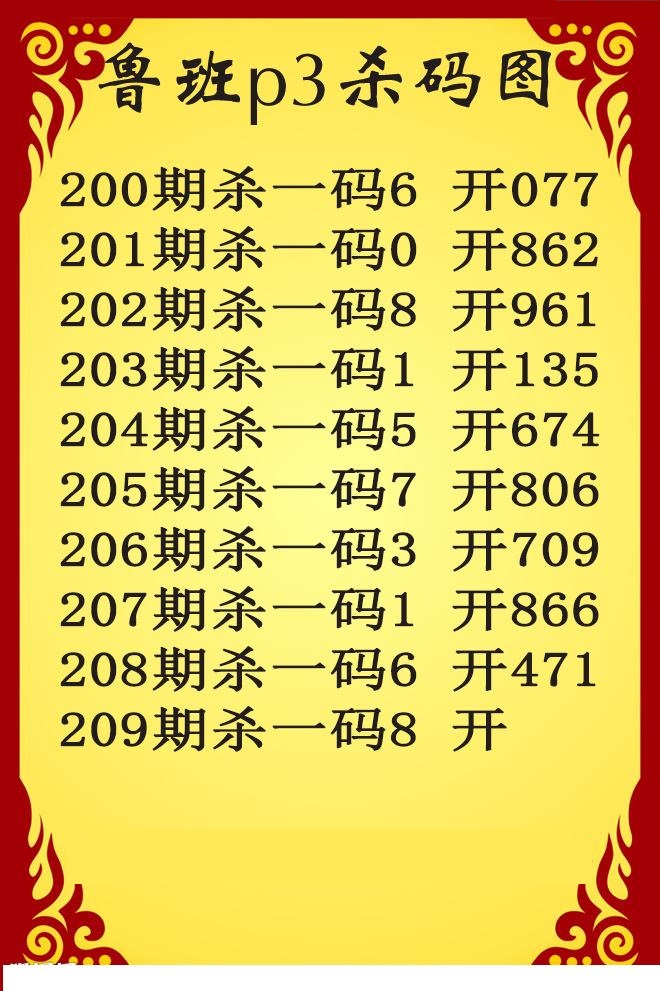 鲁班杀码