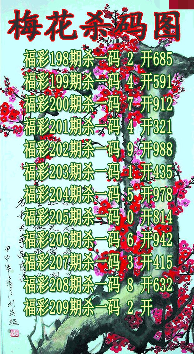 梅花杀码