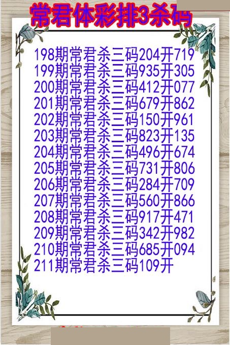 常君杀码图