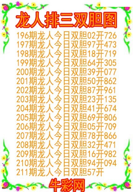 龙人双胆图