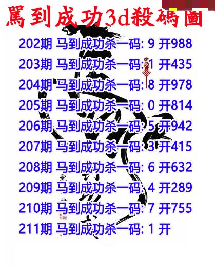 马到成功杀码