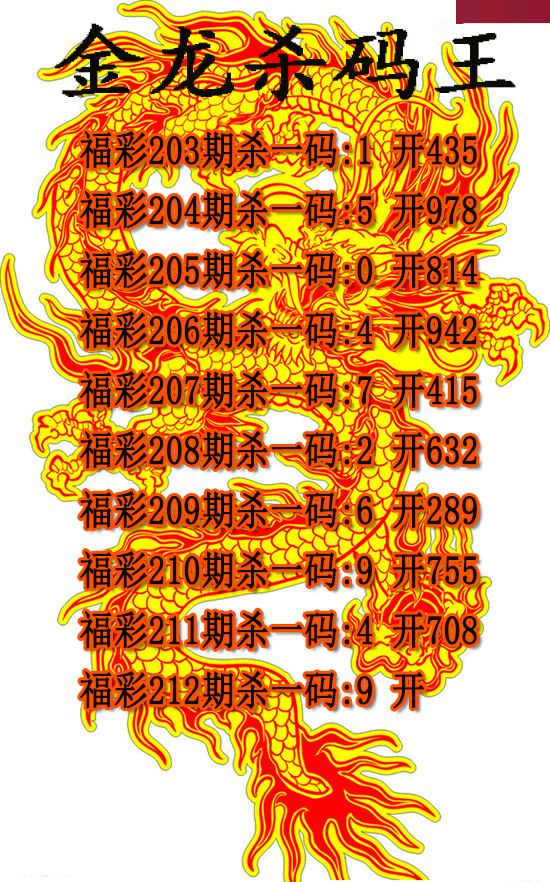 金龙杀码王
