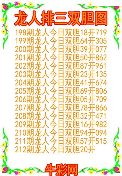 龙人双胆图