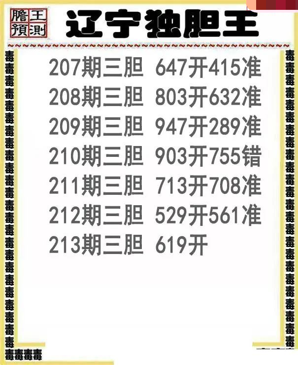 辽宁独胆王