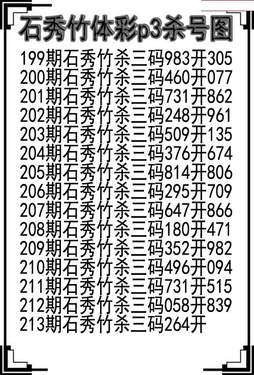 石秀竹杀号图
