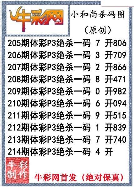 小和尚杀码
