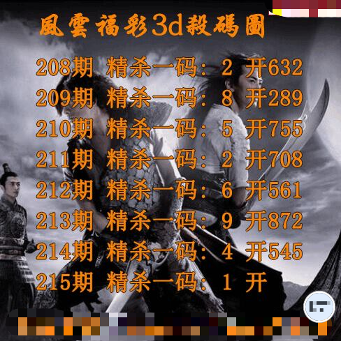 风云杀一码