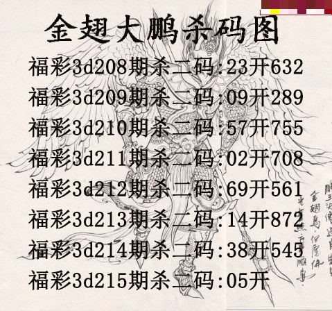 金翅大鹏杀码