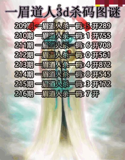 一眉道人杀码