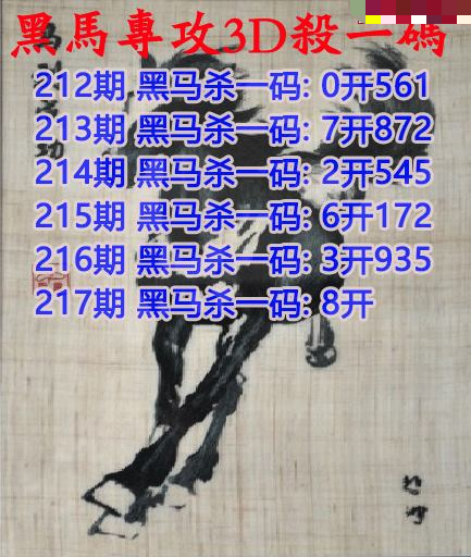 黑马杀码